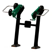 F&H Fitness outdoor strength machine with adjustable load